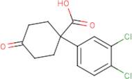 1-(3,4-Dichlorophenyl)-4-oxocyclohexanecarboxylic acid