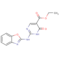 Ethyl 2-(2-Benzoxazolylamino)-6-oxo-1,6-dihydropyrimidine-5-carboxylate