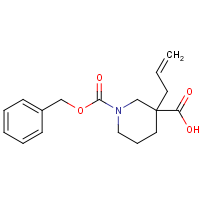 1-Cbz-3-allylpiperidine-3-carboxylic acid