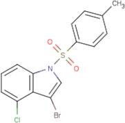 3-Bromo-4-chloro-1-(p-toluenesulfonyl)indole