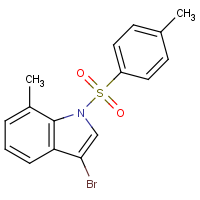 3-Bromo-7-methyl-1-(p-toluenesulfonyl)indole