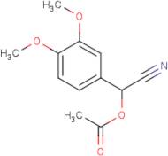 α-Acetoxy-(3,4-dimethoxyphenyl)acetonitrile