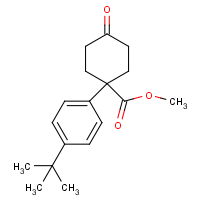 Methyl 1-(4-tert-Butylphenyl)-4-oxocyclohexanecarboxylate