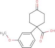 1-(3-Methoxyphenyl)-4-oxocyclohexanecarboxylic acid