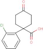 1-(2-Chlorophenyl)-4-oxocyclohexanecarboxylic acid