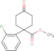 Methyl 1-(2-Chlorophenyl)-4-oxocyclohexanecarboxylate