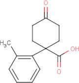 4-Oxo-1-(o-tolyl)cyclohexanecarboxylic acid