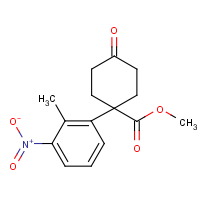 Methyl 1-(2-Methyl-3-nitrophenyl)-4-oxocyclohexanecarboxylate