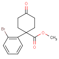 Methyl 1-(2-Bromophenyl)-4-oxocyclohexanecarboxylate