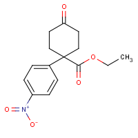 Ethyl 1-(4-Nitrophenyl)-4-oxocyclohexanecarboxylate