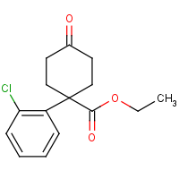 Ethyl 1-(2-Chlorophenyl)-4-oxocyclohexanecarboxylate