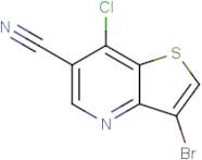 3-Bromo-7-chlorothieno[3,2-b]pyridine-6-carbonitrile