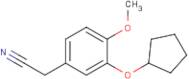 3-(Cyclopentyloxy)-4-methoxyphenylacetonitrile
