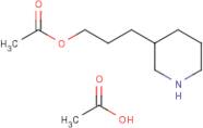 3-(3-Piperidyl)propyl Acetate Acetate