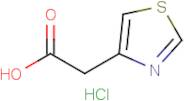 2-(4-Thiazolyl)acetic acid hydrochloride