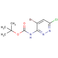 3-(Boc-amino)-4-bromo-6-chloropyridazine