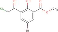 Methyl 5-Bromo-3-(2-chloroacetyl)-2-hydroxybenzoate