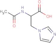 2-Acetamido-3-(1-imidazolyl)propanoic acid