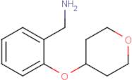1-[2-[(Tetrahydropyran-4-yl)oxy]phenyl]methylamine