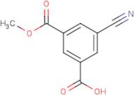 3-Cyano-5-(methoxycarbonyl)benzoic acid