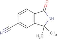 3,3-Dimethyl-1-oxoisoindoline-5-carbonitrile