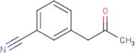 3-(2-Oxopropyl)benzonitrile
