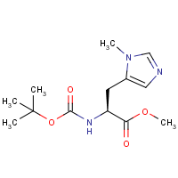 Methyl (S)-2-(Boc-amino)-3-(1-methyl-5-imidazolyl)propanoate