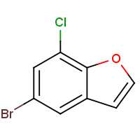 5-Bromo-7-chlorobenzofuran