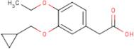 2-[3-(Cyclopropylmethoxy)-4-ethoxyphenyl]acetic acid