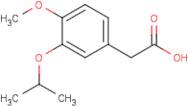 2-(3-Isopropoxy-4-methoxyphenyl)acetic acid