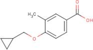 4-(Cyclopropylmethoxy)-3-methylbenzoic acid