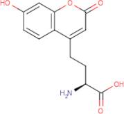 (S)-2-Amino-4-(7-hydroxy-2-oxo-2H-chromen-4-yl)butanoic acid