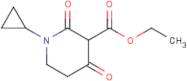 Ethyl 1-Cyclopropyl-2,4-dioxopiperidine-3-carboxylate