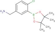 5-(Aminomethyl)-2-chlorophenylboronic acid Pinacol Ester