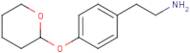 2-[4-(Tetrahydropyran-2-yloxy)phenyl]ethylamine