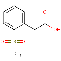 2-[2-(Methylsulfonyl)phenyl]acetic acid