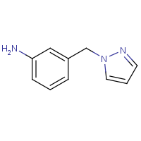 3-[(1-Pyrazolyl)methyl]aniline