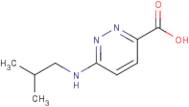 6-(Isobutylamino)pyridazine-3-carboxylic acid