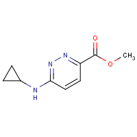 Methyl 6-(Cyclopropylamino)pyridazine-3-carboxylate