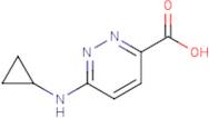 6-(Cyclopropylamino)pyridazine-3-carboxylic acid