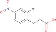 3-(2-Bromo-4-nitrophenyl)propanoic acid