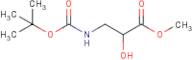 Methyl N-Boc-3-amino-2-hydroxypropanoate