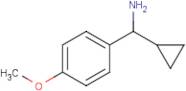 1-Cyclopropyl-1-(4-methoxyphenyl)methylamine