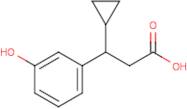 3-Cyclopropyl-3-(3-hydroxyphenyl)propanoic acid