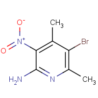 2-Amino-5-bromo-4,6-dimethyl-3-nitropyridine