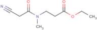 Ethyl 3-(2-Cyano-N-methylacetamido)propanoate