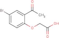 2-(2-Acetyl-4-bromophenoxy)acetic acid