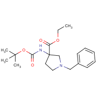 Ethyl 1-Benzyl-3-(Boc-amino)pyrrolidine-3-carboxylate