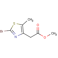 Methyl 2-(2-Bromo-5-methyl-4-thiazolyl)acetate