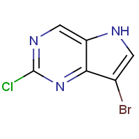 7-Bromo-2-chloro-5H-pyrrolo[3,2-d]pyrimidine